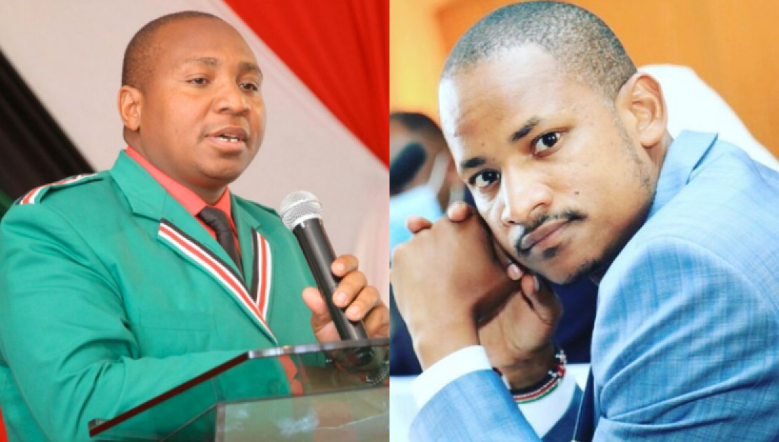 MP David Sankok forgives Babu Owino for hiding his crutches in Parliament MP David Sankok forgives Babu Owino for hiding his crutches in Parliament