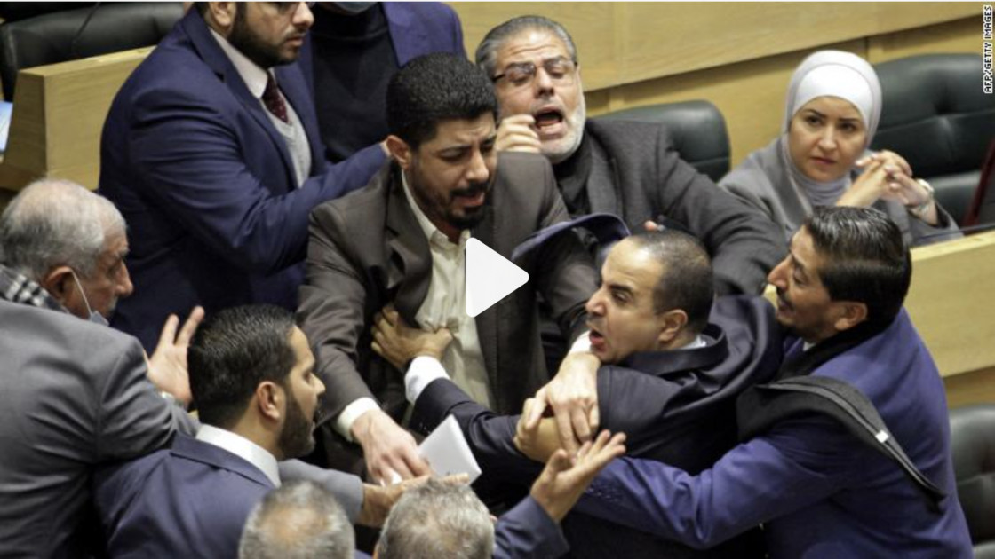 Jordanian lawmakers trade punches in Parliament amid heated discussion on women's rights