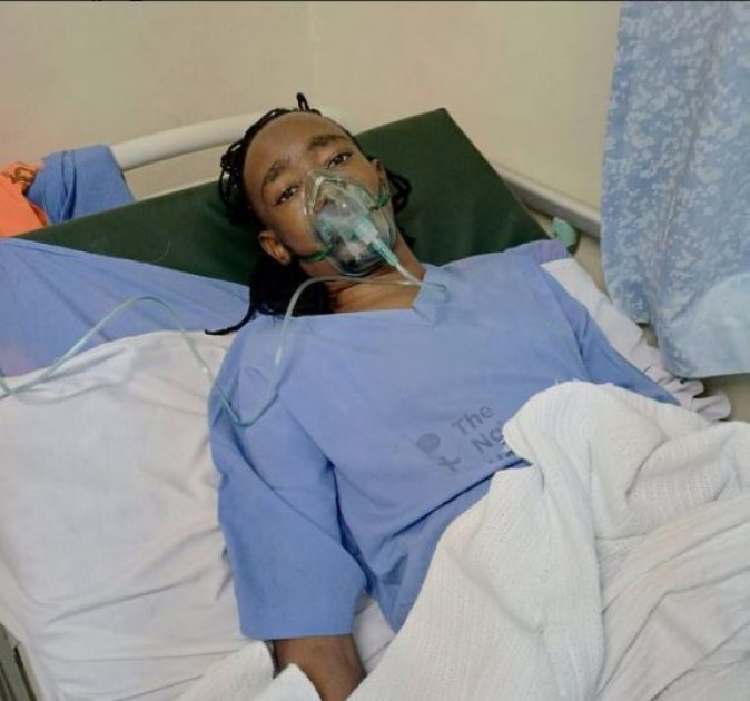 Comedian Akuku danger hospitalized after his lung collapsed Comedian Akuku danger hospitalized after his lung collapsed