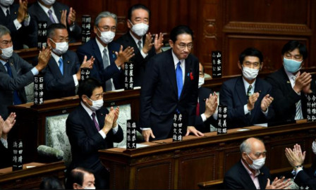 Fumio Kishida takes office as Japan's new Prime Minister