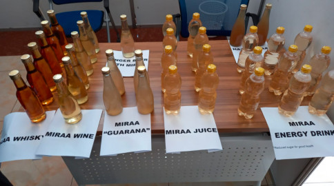 Get ready for Miraa whisky, guarana, juice and energy drink