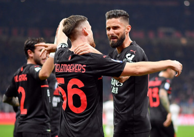 VIDEO: Zlatan Ibrahimovic flips a table as he leads wild AC Milan celebrations in dressing room VIDEO: Zlatan Ibrahimovic flips a table as he leads wild AC Milan celebrations in dressing room