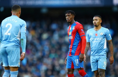 Man City eyes on Premier League prize as Leeds face the drop